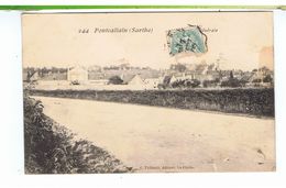 CPA-72-1905-PONTVALLAIN-VUE GENERALE- - Pontvallain