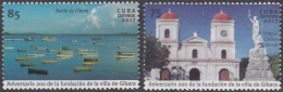2017.7 CUBA 2017 MNH. 200 ANIV FUNDACION DE GIBARA. IGLESIA Y BAHIA DE GIBARA. - Nuevos