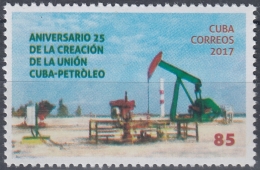 2017.11 CUBA 2017 MNH. 25 ANIV UNION CUBA - PETROLEO. GASOIL. - Nuevos