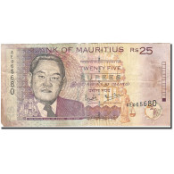 Billet, Mauritius, 25 Rupees, 1999, 1999, KM:49a, TB - Mauricio