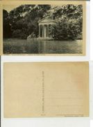 Roma: Villa Borghese - Tempio Di Esculapio. Cartolina Fp (Medicina) - Parks & Gärten