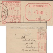 Luxembourg 1949. EMA : Désordre Est Cause De Nombreux Accidents. Assurance-maladie Et Vieillesse - Accidents & Road Safety