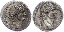 Antiochia, Tetradrachme (15,04g), Ca. 63-68, Nero Und Divius Claudius, Av: Kopf Des Nero Nach Rechts, Dahinter... - Provinces Et Ateliers