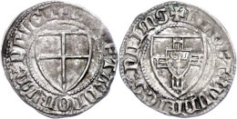 Schilling (1,57g), O.J. (1351-1382), Wynrich Von Knyprode, Neumann 4, Voßberg 135, Leichte... - Autres & Non Classés