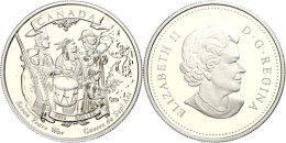 1 Dollar, 2013, 250 Jahre Ende Des 7-jährigen Krieges, Im Etui Mit OVP Und Zertifikat, Auflage Nur 10.000... - Canada