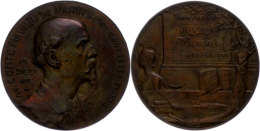 Belgien, Bronzemedaille (Dm. Ca. 60,20mm, Ca. 99,06g), 1890, Von F. Dubois, Auf Graf Maurin De Nahuys. Av:... - Autres & Non Classés