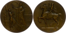 Belgien, Bronzemedaille (Dm. Ca. 70,09mm, Ca. 125,27g), 1910, Von G. Devreese, Auf Die Weltausstellung In... - Autres & Non Classés