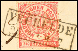 "VECHELDE" - Ra2, Klar Auf Briefstück NDP 1 Gr., Leichte Bugspur, Katalog: NDP16 BSVECHELDE - Box Cancel... - Brunswick