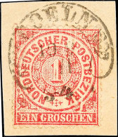 "COELN  10  9 71" (mit Posthorn), Klar Auf 1 Gramm NDP Auf Prachtbriefstück, Gepr. Spalink BPP, Spalink-Nr 4-6... - Autres & Non Classés