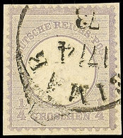 1/4 Gr. Großer Schild Tadellos Gestempelt Auf Briefstück  (130,-), Katalog: 16 BS1 / 4 Gr. Large... - Autres & Non Classés