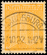 10 Pfg. Orange, Gestempelt, "MAGDEBURG ... 10.22", Tadellos, Fotokurzbefund Oechsner BPP, Mi. 600.-... - Autres & Non Classés