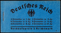 Markenheftchen 35, O-Nr. 2, HBl.-Ränder Ndgz., Postfrisch Pracht, Mi. 900.-, Katalog: MH35 **Stamp Booklet... - Carnets