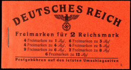 Hitler 1941, Markenheftchen, Reklame Zeichenstift, Postfrisch (leichter Deckelanschlag), Mi. 160.-, Katalog:... - Carnets