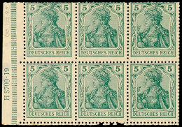 Heftchenblatt Mit HAN 3700.19 Ungebraucht, Mi. 150.-, Katalog: HBl.2IIaB *Stamp Booklet Pane With HAN 3700. 19... - Autres & Non Classés