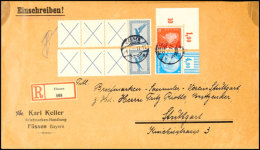 X+X+X+20 Pfg Flug 1930/31 2 Paare Mit 10 Pfg Präsidenten (Nr. 413) Und 4 Pf. Hindenburg (Nr. 467) Portorichtig... - Autres & Non Classés