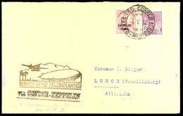1932, 4. SAF, Brasilianische Post, Brief Mit Zeppelinmarke Zu 7.000 Reis, Gute Erhaltung, Katalog: Si.158B... - Autres & Non Classés