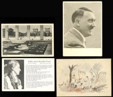 III. REICH, */o, Lot Von 25 Verschiedenen S/w Bzw. Color Propagandakarten U.a. A. Hitler, Obersalzberg, Willrich,... - Sonstige & Ohne Zuordnung