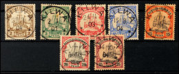 KILWA, 2 - 25 Pesa, Feinst Gestempelter Kurzsatz, Katalog: 11/17 OKILWA, 2 - 25 Pesa, Very Fine Cancelled Short... - Afrique Orientale