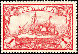 1 Mark Kaiseryacht In Type IIA Tadellos Ungebraucht, Gepr. Steuer BPP, Mi. 150.-, Katalog: 24IIA *1 Mark... - Cameroun