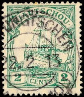 TAITUNGTSCHEN, Kpl. Stempel Vom 22.2.13, Auf 2 C, Kabinett, Katalog: 29 OTAITUNGTSCHEN, Complete Stamp From 22.... - Kiauchau