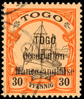 30 Pf. Tadellos Gestempelt, Mi. 130.-, Katalog: 5 O30 Pf. Neat Cancelled, Michel 130.-, Catalogue: 5 O - Togo