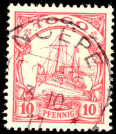 NOEPE 3 10 11, Zentrisch Auf 10 Pf. Schiffszeichnung (alter Ausruf 40), Katalog: 9 ONOEPE 3 10 11, Centered On... - Togo