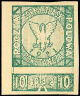 Feldpost Der Aufständischen: 1921, 2 Verschiedene Werte Ungezähnt, Ungebraucht, Pracht, Mi. 160,-,... - Autres & Non Classés