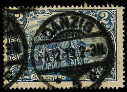 DANZIG 5c, Abstempelung 5.12.1919, Klar A. 2 RM, (Marke Ein Zahn 1/2), Katalog: DR 95BII OGdansk 5c,... - Autres & Non Classés