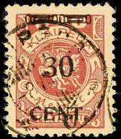 30 C In Type III Tadellos Gestempelt, Mi. 78,25, Katalog: 175III O30 C In Type III Neat Cancelled, Michel 78,... - Memel (Klaïpeda) 1923