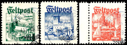 25 Öre - 1 Krone, Sauber Gestempelter  Satz, 1 Kr. Vom Linken Rand, Pracht, Mi. 1.500.-, Katalog: I/III... - Autres & Non Classés