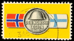 Vignette "Norske Legion" Tadellos Gestempelt  OVignette "Norske Legion" Neat Cancelled  O - Autres & Non Classés