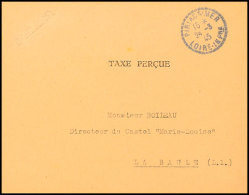 1945, Barfrankierter Brief Innerhalb Der Festung St. Nazaire Von "PIRIAC S/MER  24-3 45" Nach La Baule Mit Rs.... - Autres & Non Classés