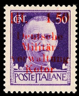 1.50 LIT Auf 50 C Tadellos Postfrisch, Gepr. Ludin BPP, Mi. 120.-, Katalog: 3 **1. 50 LIT On 50 C In Perfect... - Altri & Non Classificati