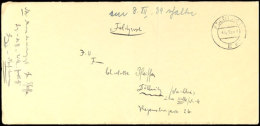 1939, "FELDPOST IV Dzg 6.12.",  Recht Klar Auf Feldpostbrief Mit Inhalt Und Handschriftlichem Absender... - Autres & Non Classés