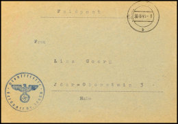 UDSSR: 1943, Feldpost-Brief Mit Aptiertem Tagesstempel Vom 30.6 Nach Idar-Oberstein, Briefstempel Und Absender Mit... - Autres & Non Classés
