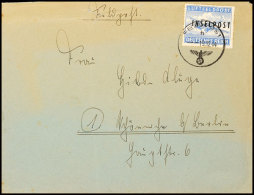 1944, Insel Rhodos Zulassungsmarke Durchstochen Mit Normstempel "b 19.12.44" Auf Brief Mit Rückseitiger... - Autres & Non Classés