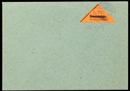 15 Pf. Gebührenzettel A. Blankoumschlag, Tadellose Erhaltung, Mi 300,-, Katalog: V2AI BF15 Pf. Fee Label... - Grossraeschen
