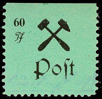 3-60 Pfg., Gezähnt, Type III, Postfrisch, Nur 5 Pfg. Ungebr., Tadellos, Katalog: 13/24AIII **/*3-60 Pfg.,... - Grossraeschen