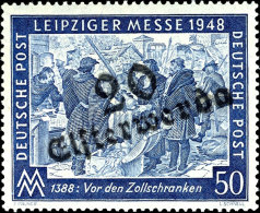 ELSTERWERDA, 50 Pf. Leipziger Messe, Praktisch Postfrisch Mit Minimaler Gummihaftstelle (die U. E. Auch... - Autres & Non Classés