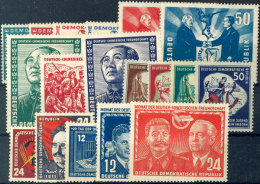 Jahrgang 1951 Tadellos Postfrisch Komplett, Mi. 478,--, Katalog: 280/97 **Year 1951 In Perfect Condition Mint... - Autres & Non Classés