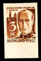 3 Pfg 1. Freimarkenausgabe, Ungezähnt, Tadellos Postfrisch, Mi. 75.-, Katalog: 2U **3 Pfg 1. Postage... - Autres & Non Classés