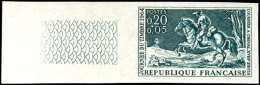 1964, 0,20 Fr. Tag Der Briefmarke, Abart "ungezähnt", Tadellos Postfrisch, Katalog: 1462U **1964, 0, 20... - Autres & Non Classés