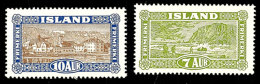 7 A. Und 10 A. Tadellos Ungebr., Katalog: 114/15 *7 A. And 10 A. In Perfect Condition Unused, Catalogue: 114/15... - Other & Unclassified