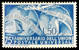50 L. UPU, Tadellos Postfrisch, Katalog: 772 **50 L. Universal Postel Union, In Perfect Condition Mint Never... - Non Classés