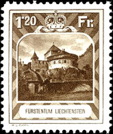 1930, 3 Rp. - 2 Fr., Freimarken Landschaften Und Fürstenpaar, Mit 14 Werten Kompletter Satz, Ungebraucht, In... - Autres & Non Classés