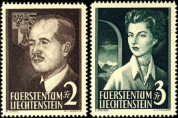 1955, Freimarken Kpl. Tadellos Postfrisch, Mi. 260,--, Katalog: 332/33 **1955, Postal Stamps Complete In... - Autres & Non Classés
