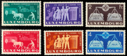 1951, Europäische Einigung, Postfrischer Kabinetsatz, Mi. 220,-, Katalog: 478/83 **1951, European... - Autres & Non Classés