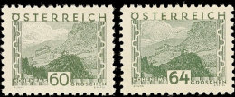 10-64 Gr. Kleine Landschaften, Komplett Ungebraucht, Mi. 240.-, Katalog: 530/43 *10-64 Gr. Small Landscapes,... - Autres & Non Classés