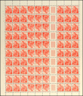 20 Rp. Landschaften 1939, Kpl. Markenheftchenbogen, Zwischensteg Mit 3 Kreuzreihen Und Glatter Gummierung, Waager.... - Carnets