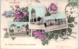 10 - ESSOYES --  Je Vous Envoie Ces Fleurs - Essoyes